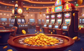 dor55 Permainan Slot klasik tiga gulungan – tampilan retro dengan simbol buah dan angka jackpot